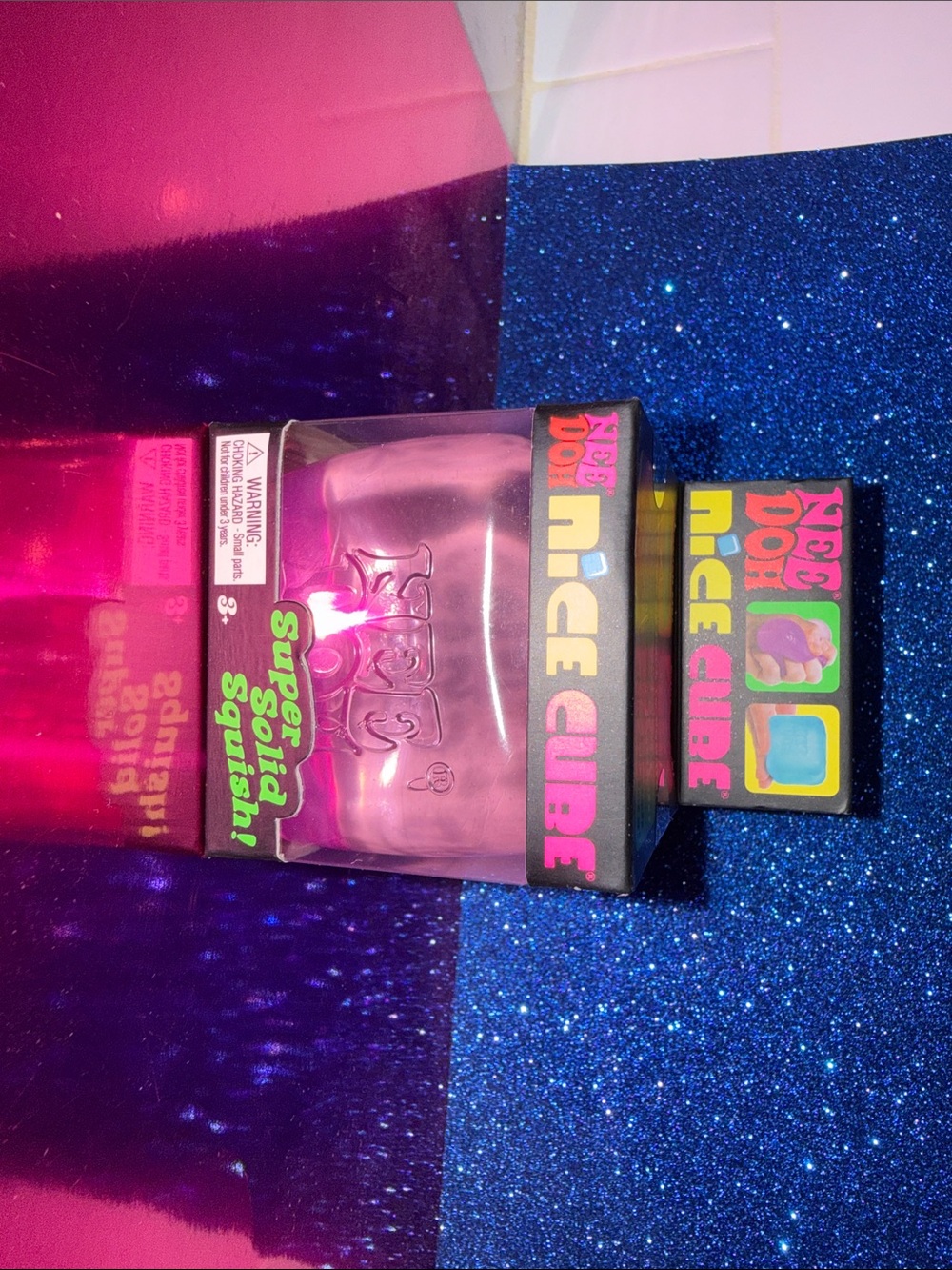 Needoh purple Super Solid Squish Toy